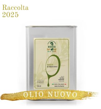 Goccia di frantoio 3lt latta filtrato