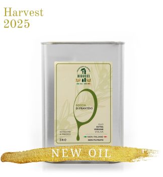 Goccia di frantoio 3lt filtered can